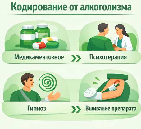 кодирование от алкоголизма в Пушкино Санати